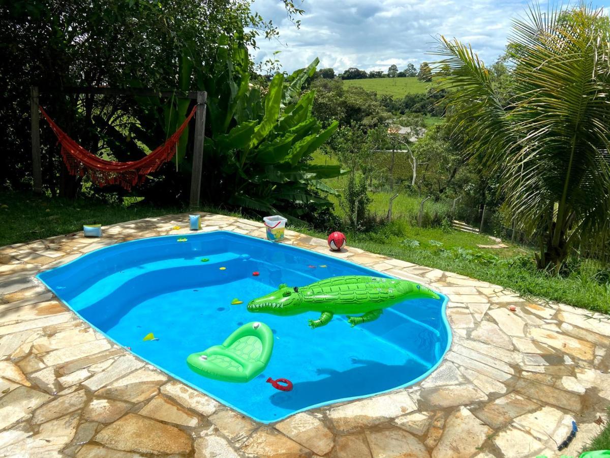 Casa Com Piscina Fundo Pra Represa E Ar Condicionado Casinhabrancadevaranda Ijaci Экстерьер фото